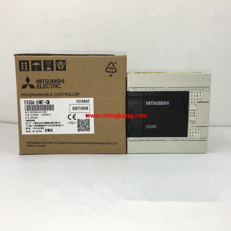 三菱 PLC FX3GA-24MT-CM