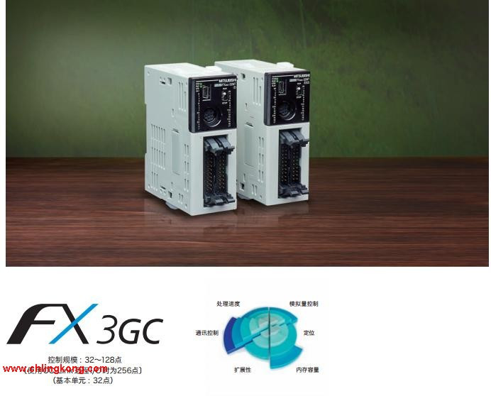 三菱 PLC FX3GC-32MT/D