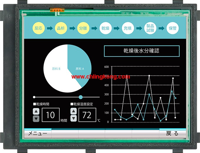 三菱 12.1英寸觸摸屏 GT2512F-STNA