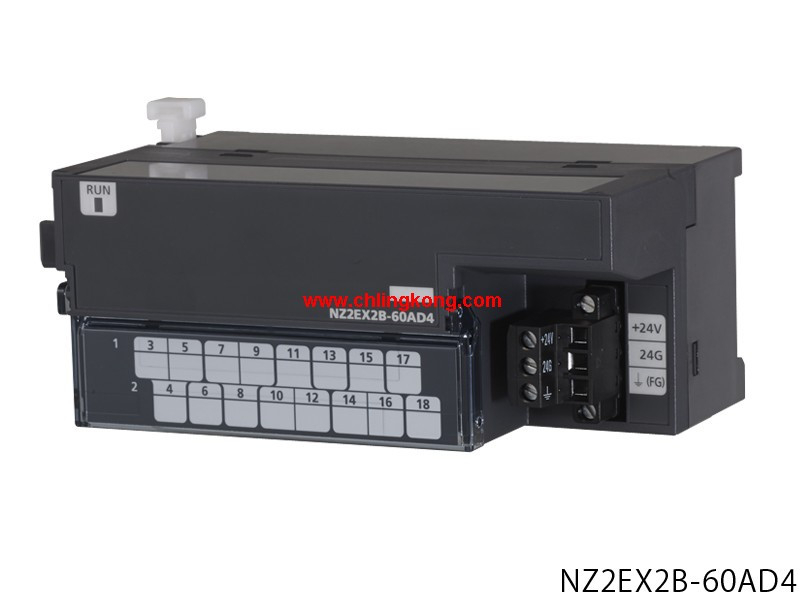 三菱 模數型遠程模塊用擴展模擬輸入模塊 NZ2EX2B-60AD4